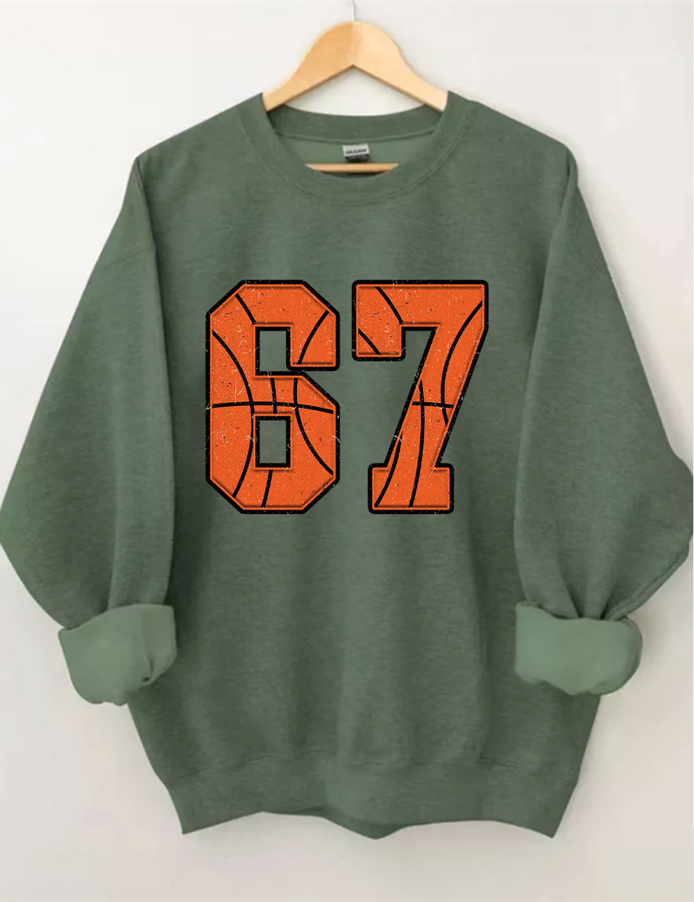 Trendy 67 Basketball Sweatshirt