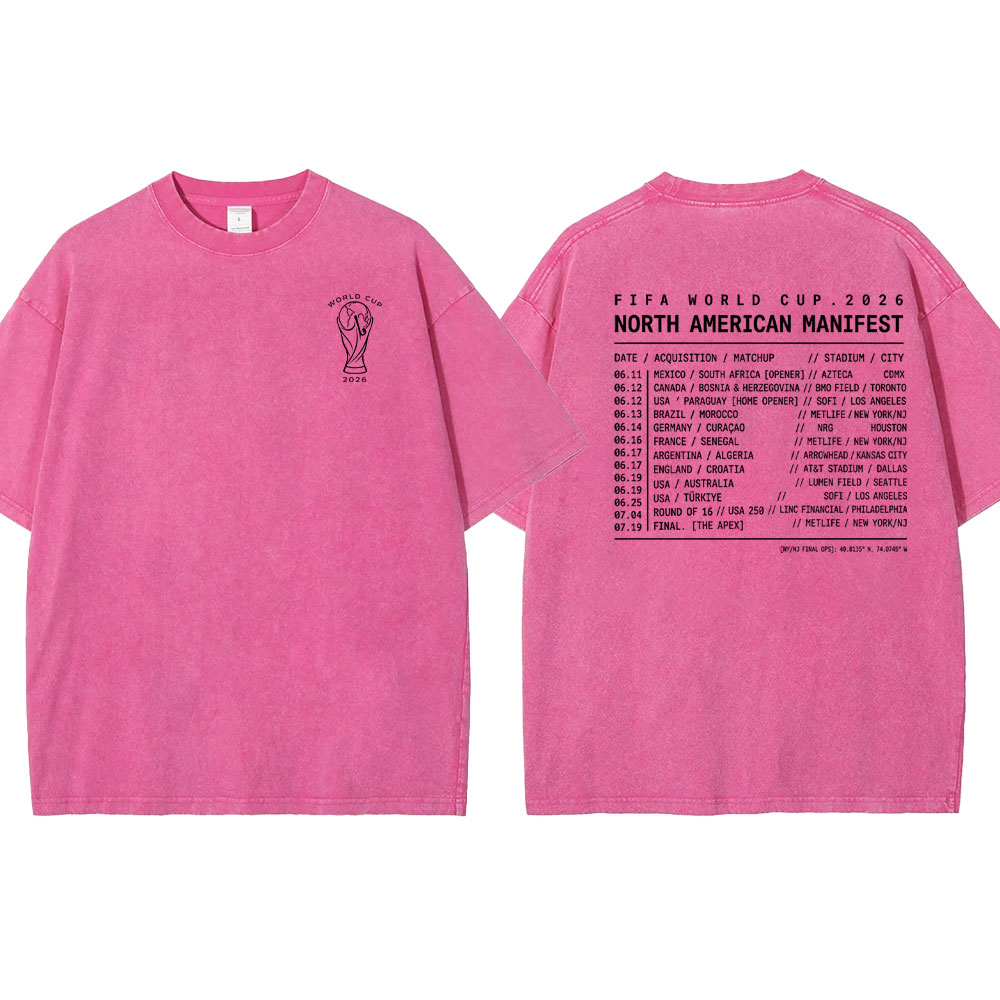 Minimalist World Cup 2026 T-shirt