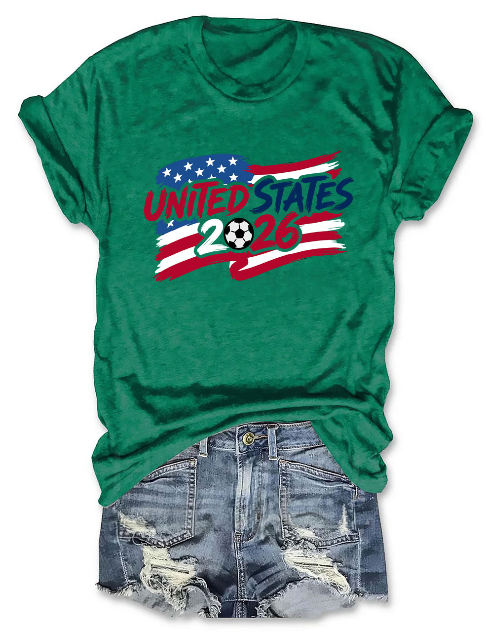 Custom 2026 Retro World Cup T-Shirt