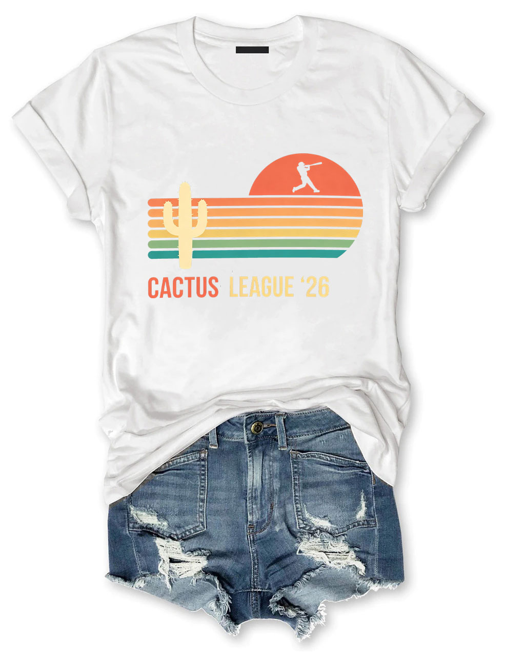 MLB Cactus League '26 Retro Baseball T-Shirt