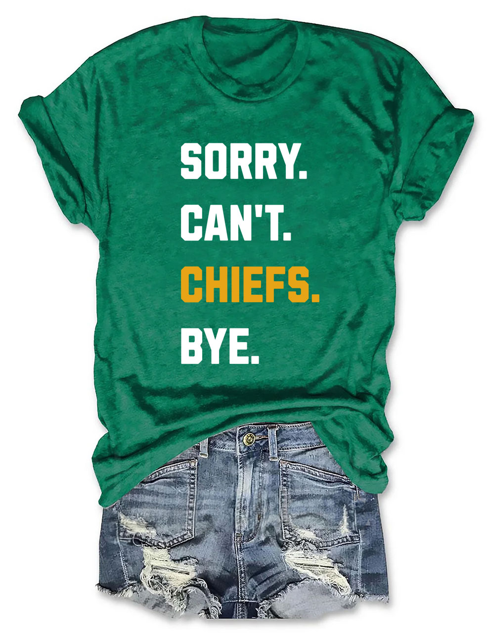 Sorry Can't Chiefs Bye Football T-Shirt