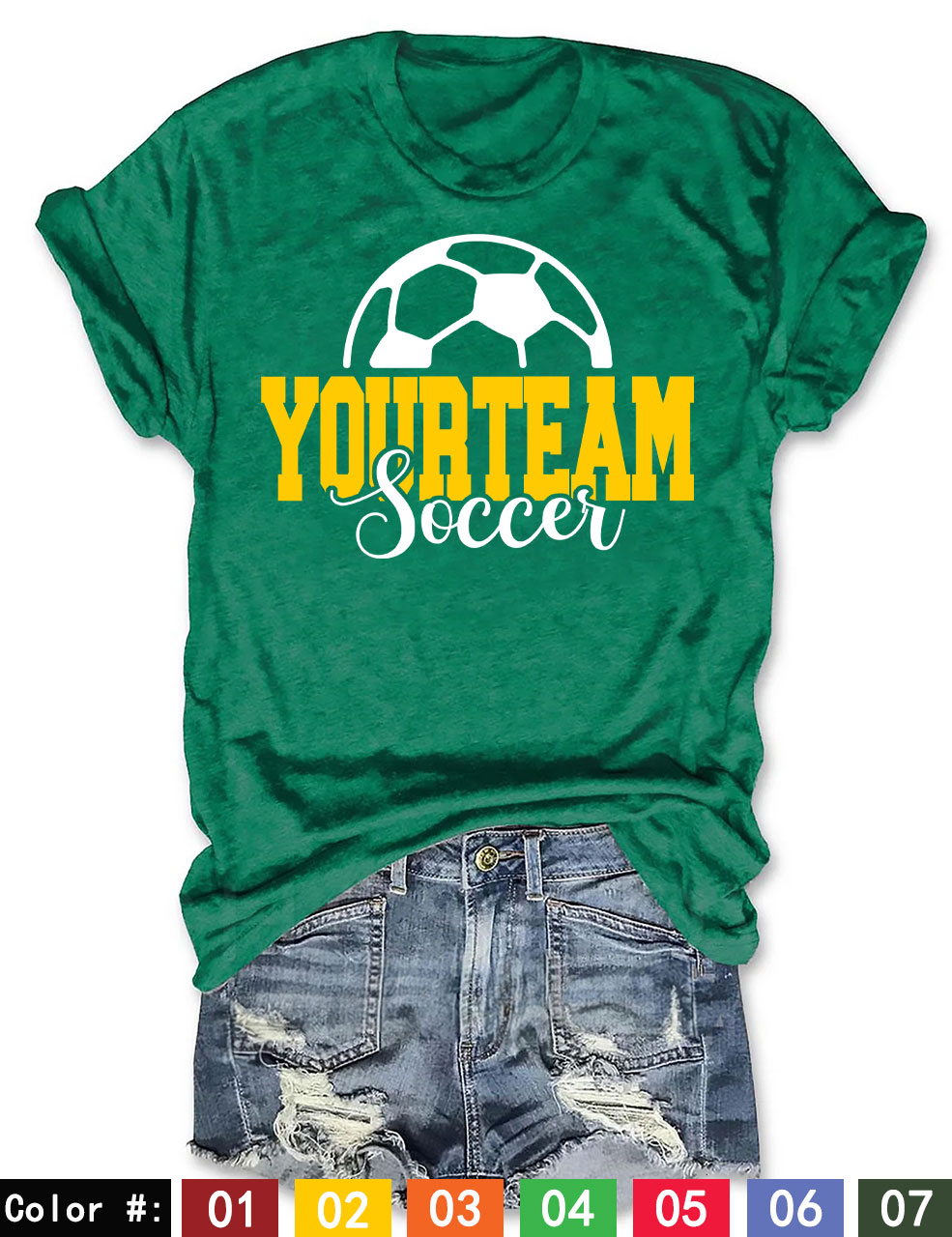 Custom Soccer T-shirt