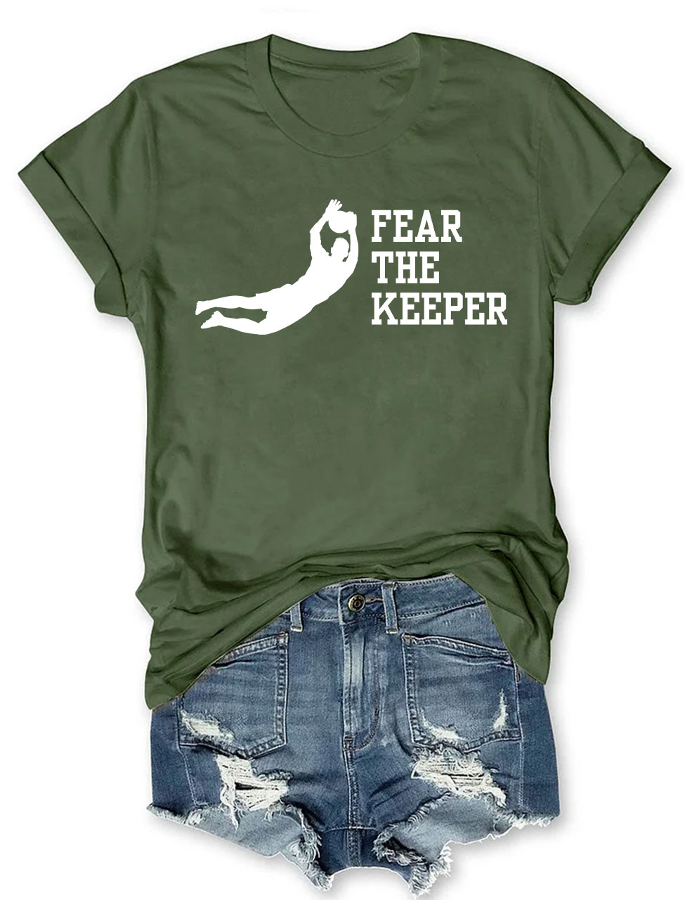 Goalkeeper My Goal is to Deny Yours Football T-shirt