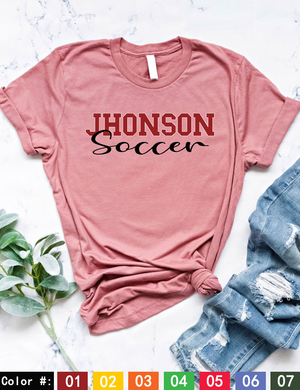 Custom Soccer T-shirt