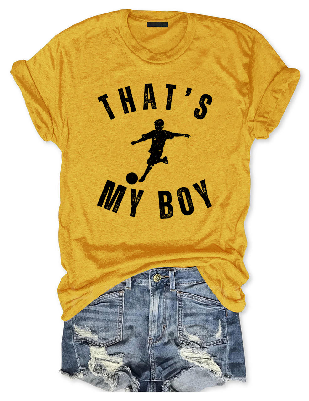Custom That's My Boy Soccer T-shirt
