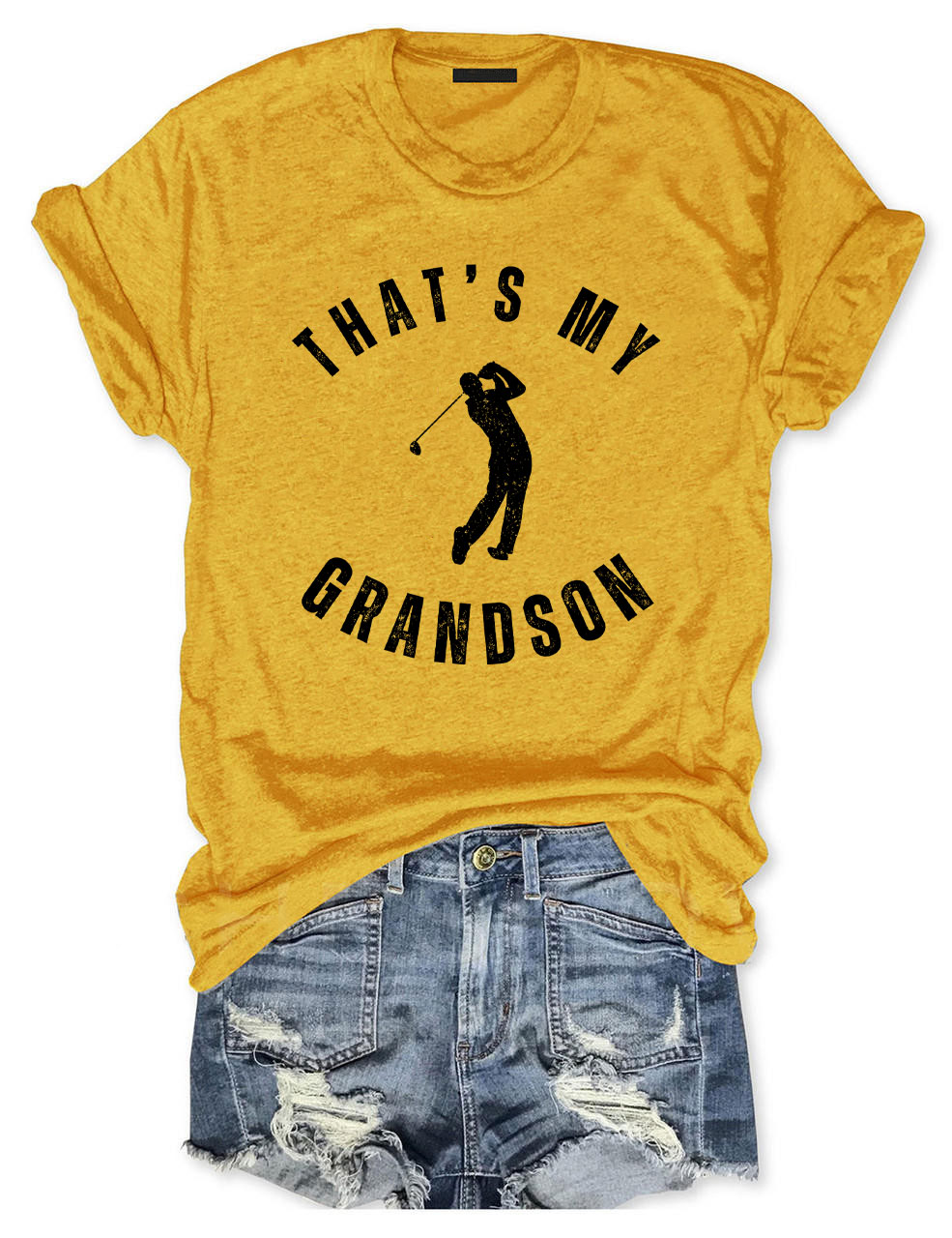 Custom That's My Grandson Golf T-shirt