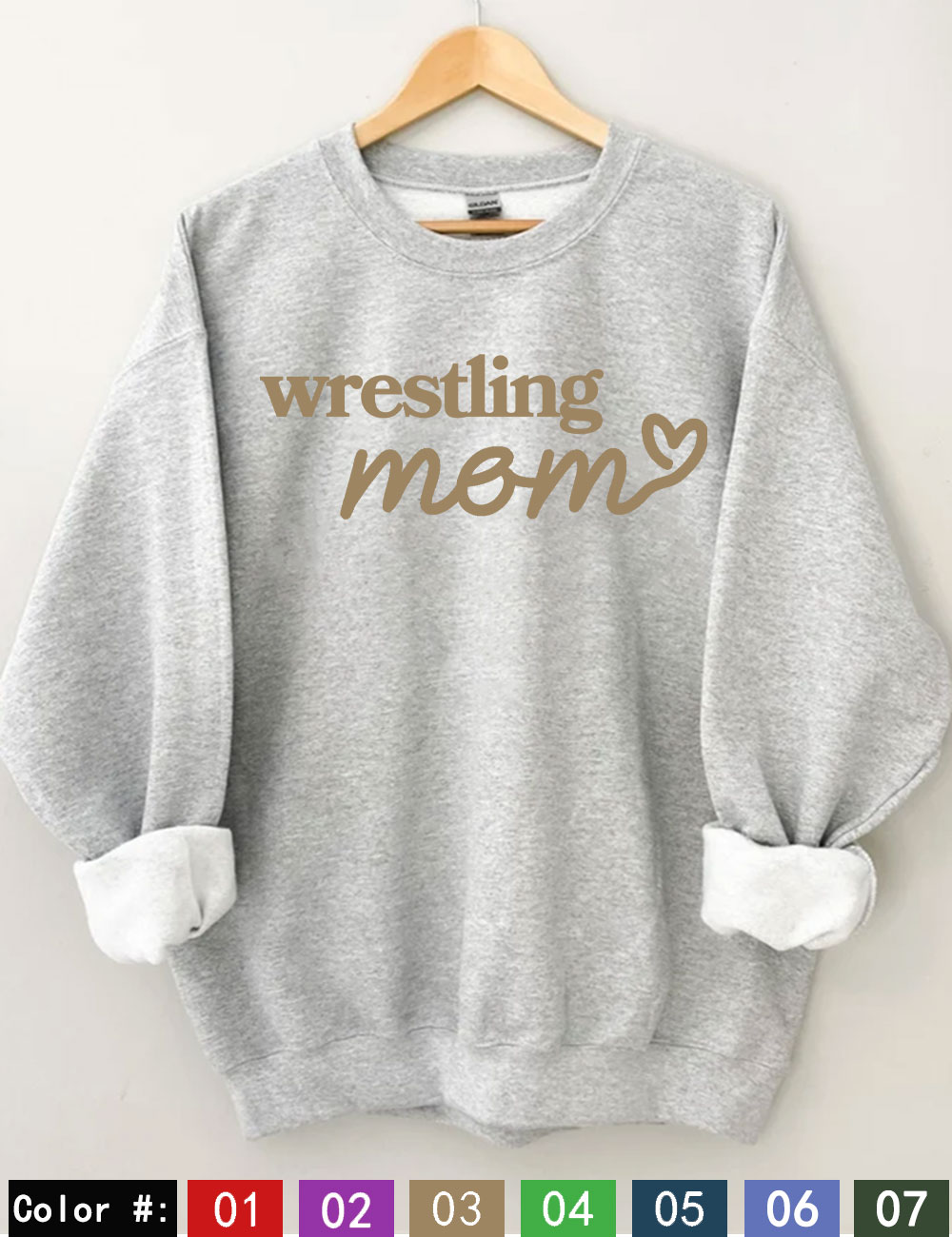 Custom Wrestling Mom Sweatshirt