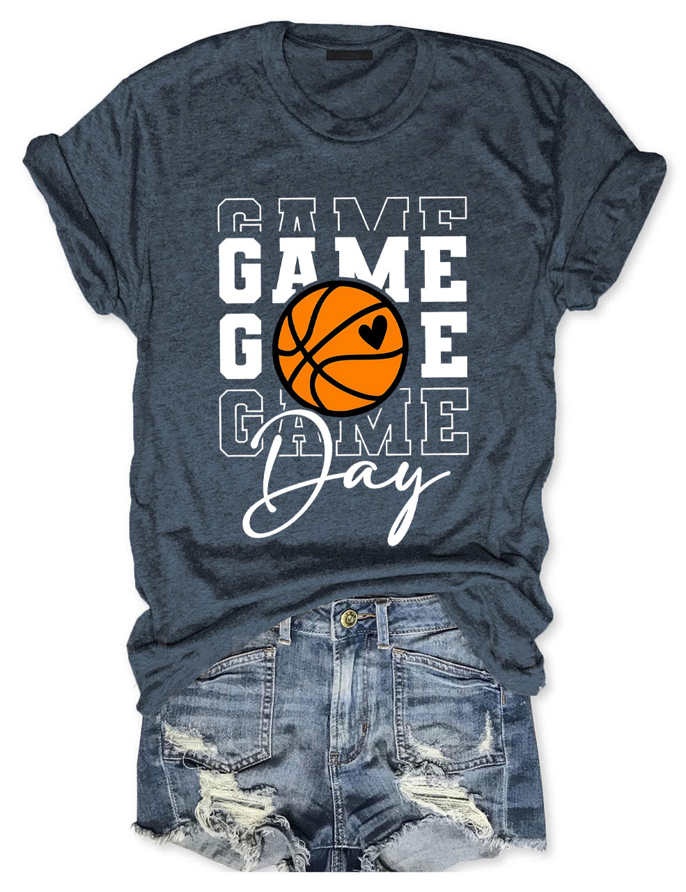 Custom Basketball Game Day T-shirt