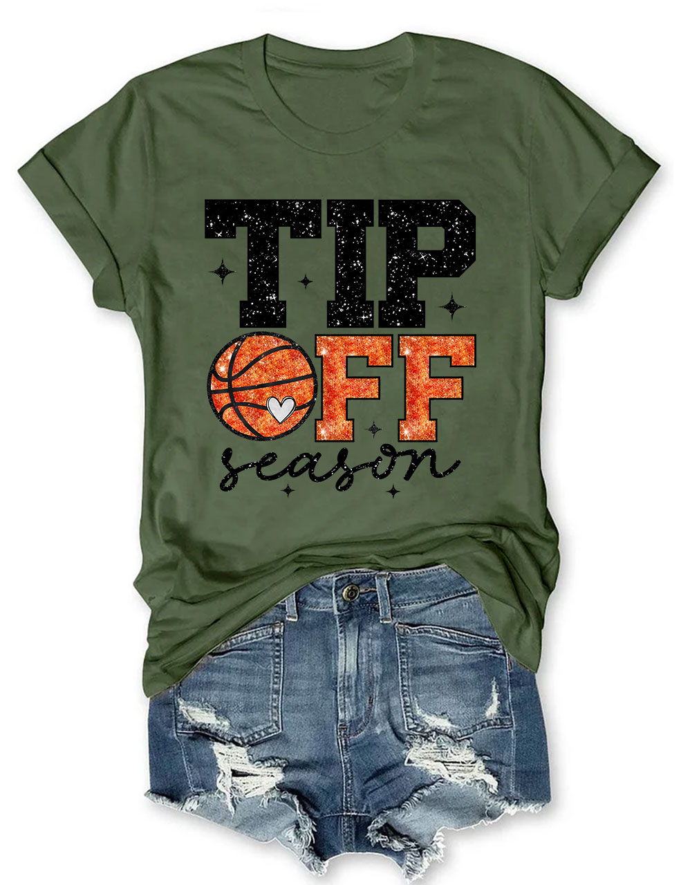 Tip Off Season Basketball T-shirt