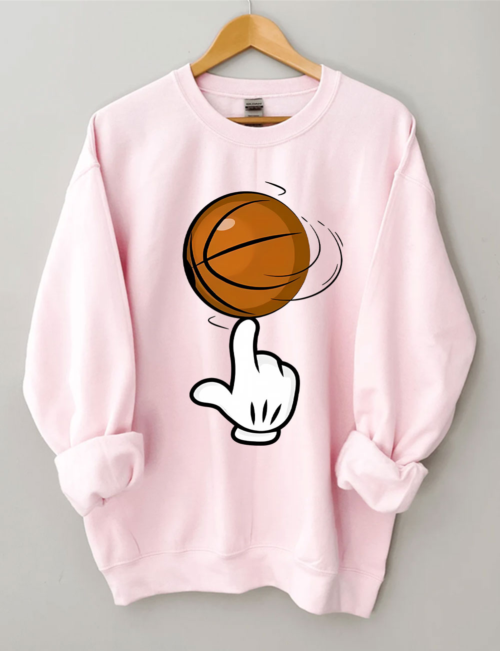 Basketball Finger Sweatshirt