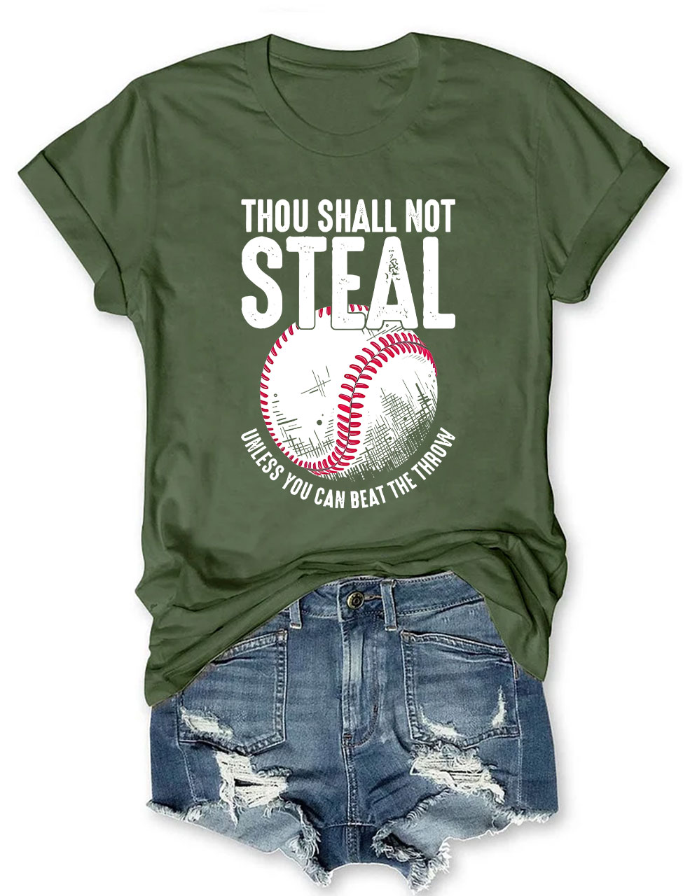 Thou Shall Not Steal Baseball T-shirt