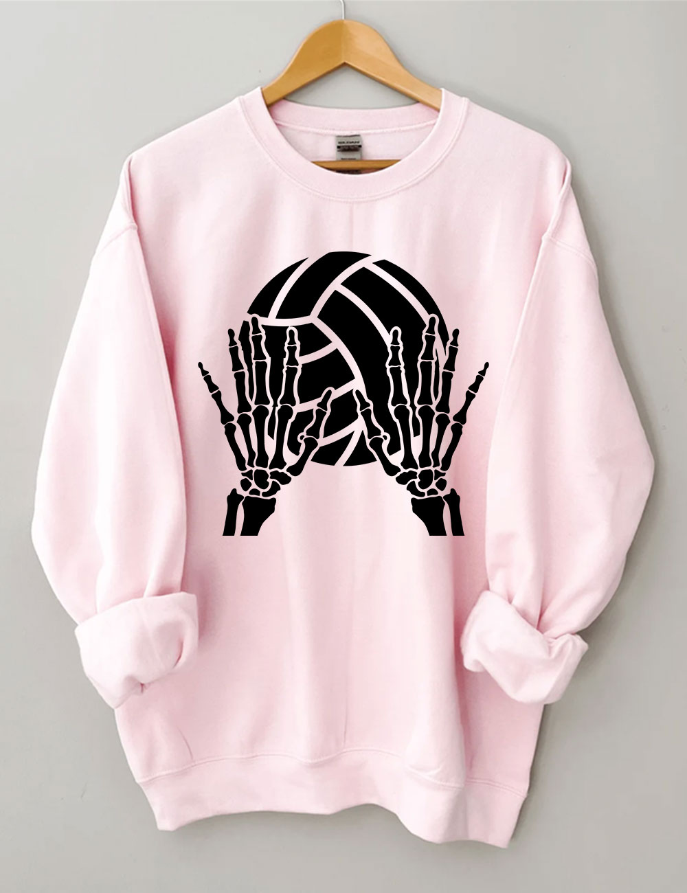 Volleyball Skeleton Hands Sweatshirt