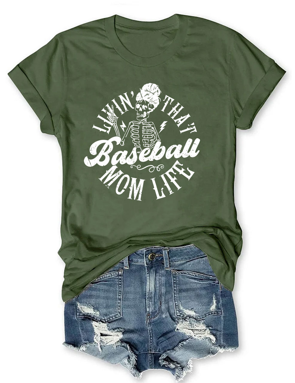 Livin' That Baseball Mom Life T-shirt