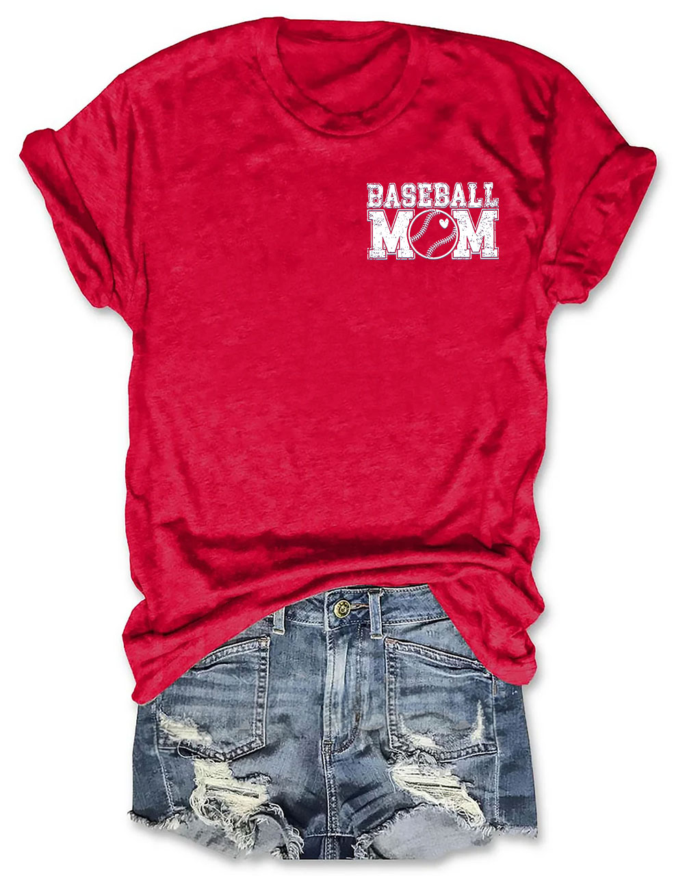 Custom Baseball Mom T-Shirt