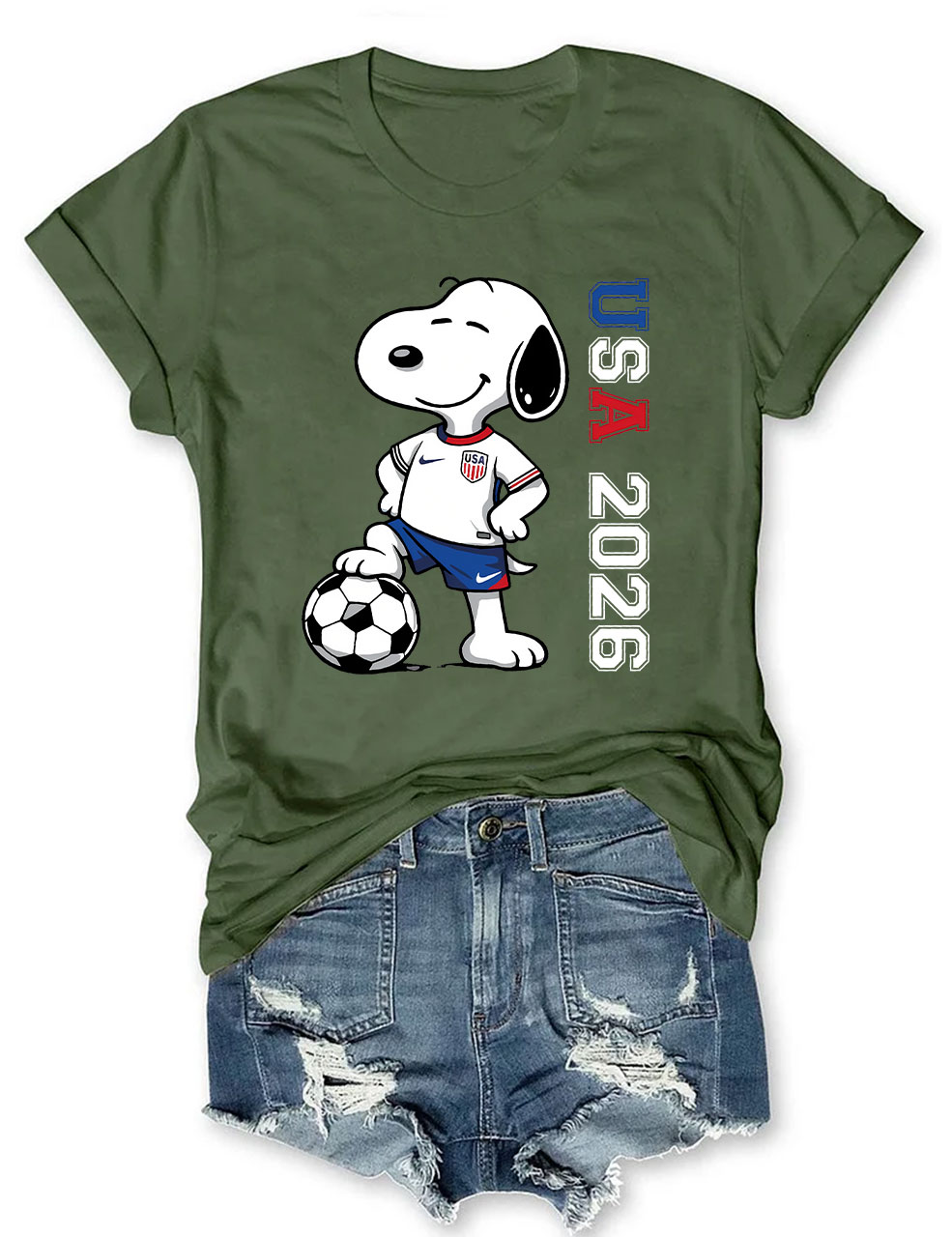 USA 2026 Football World Cup Winner Dog T-Shirt
