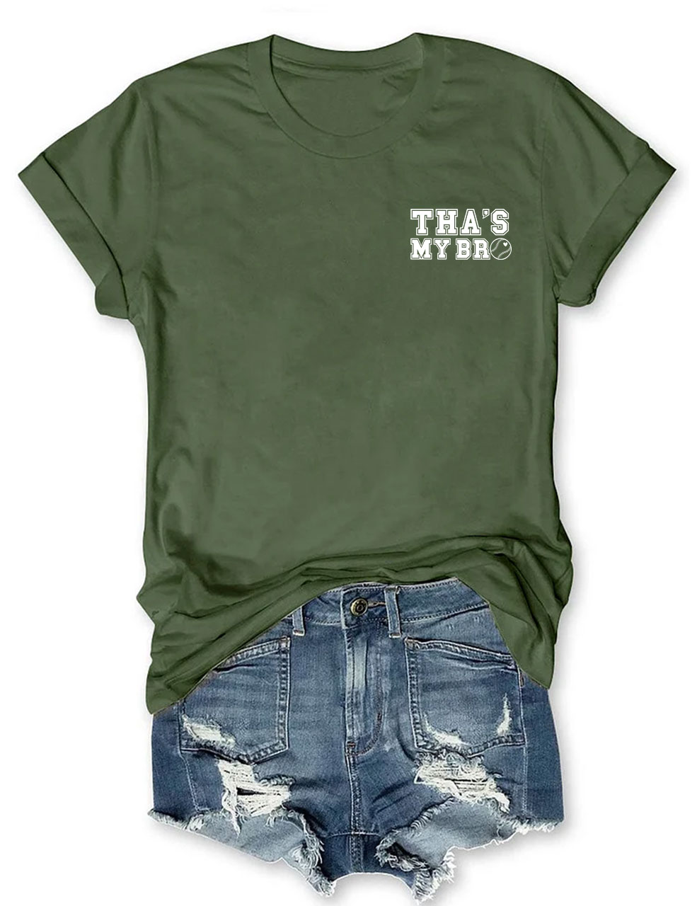 Custom Baseball Brother T-shirt