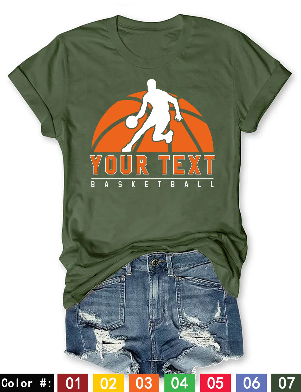 Basketball Custom T-shirt