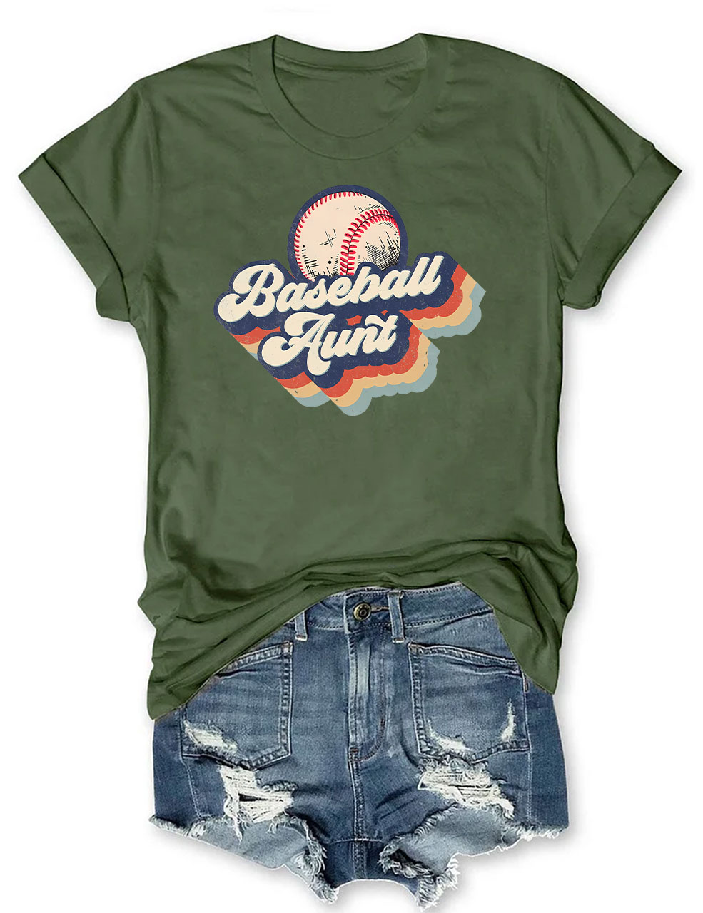 Baseball Aunt T-shirt