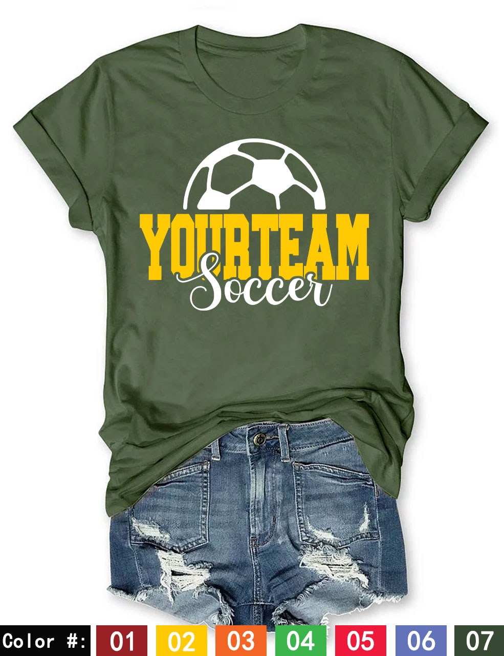Custom Soccer T-shirt