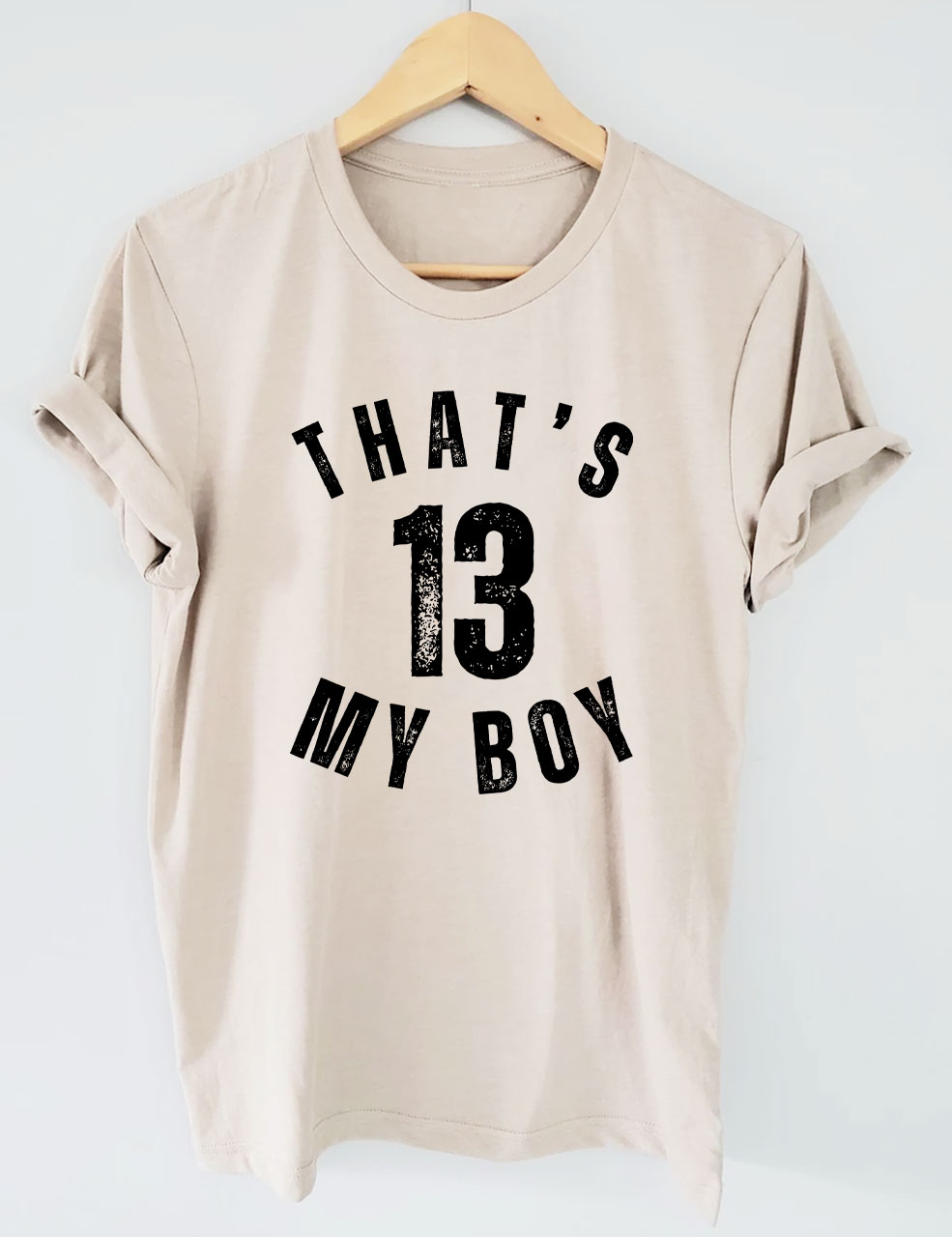 Custom That's My Boy Football Mom T-shirt