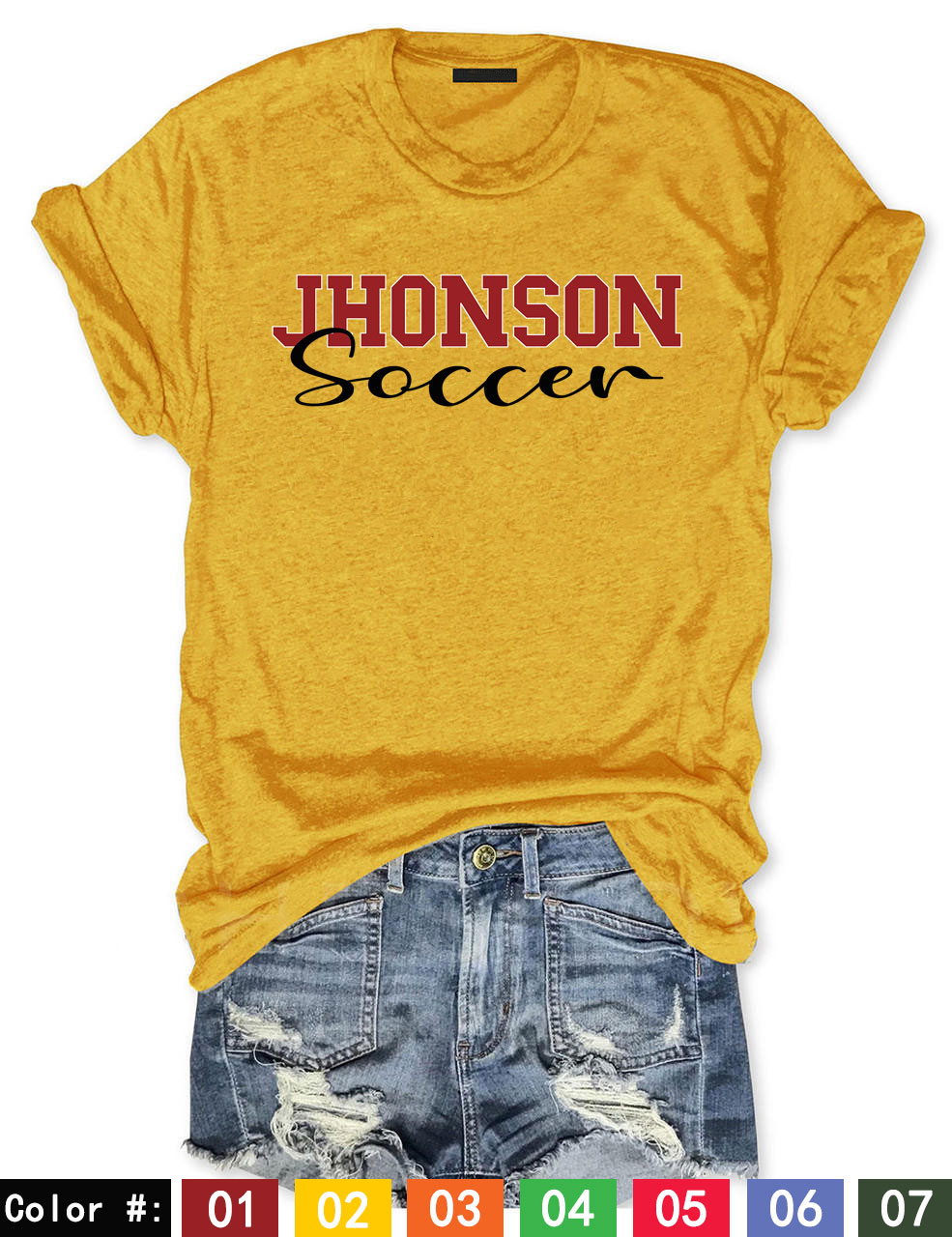 Custom Soccer T-shirt