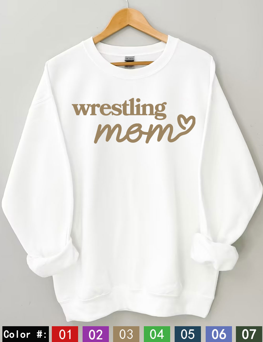Custom Wrestling Mom Sweatshirt