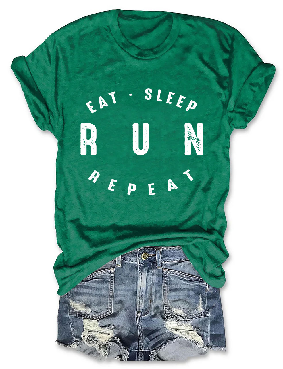 Eat Sleep Run Repeat Sport T-shirt