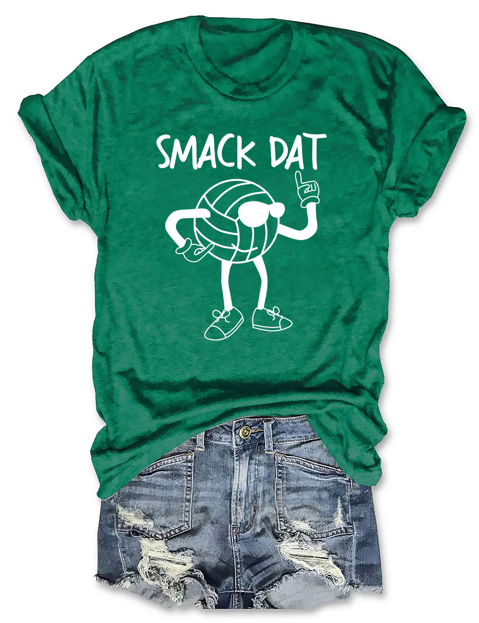 Smack Dat Volleyball Player T-shirt