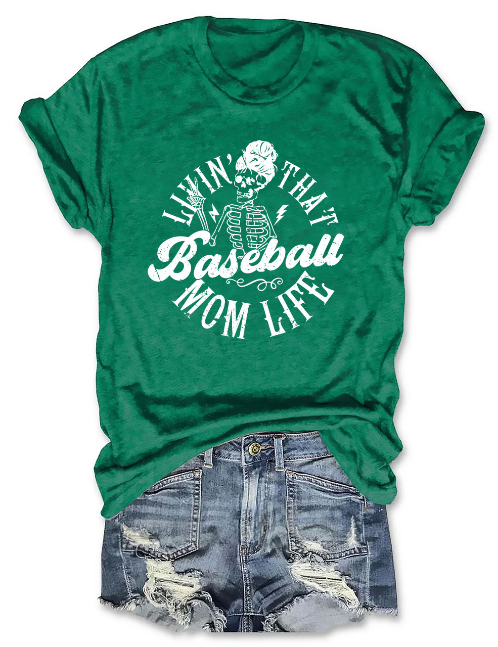 Livin' That Baseball Mom Life T-shirt