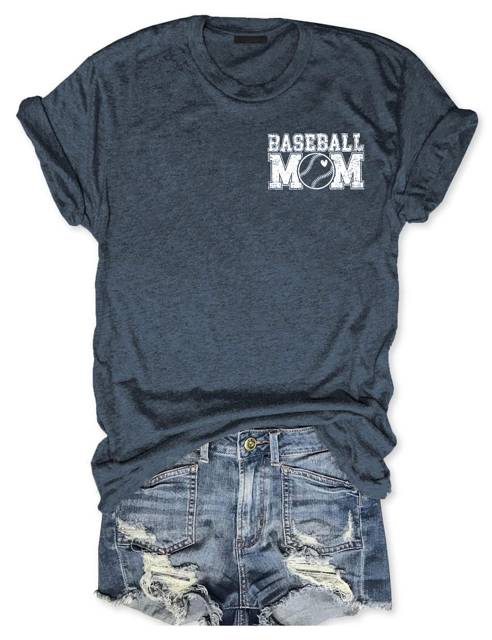 Custom Baseball Mom T-Shirt
