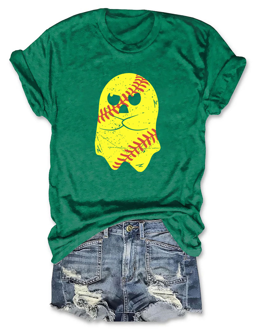 Softball Ghost T-Shirt
