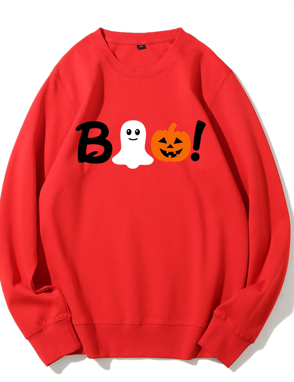 Boo Halloween Ghost Basketball Sweatshirt