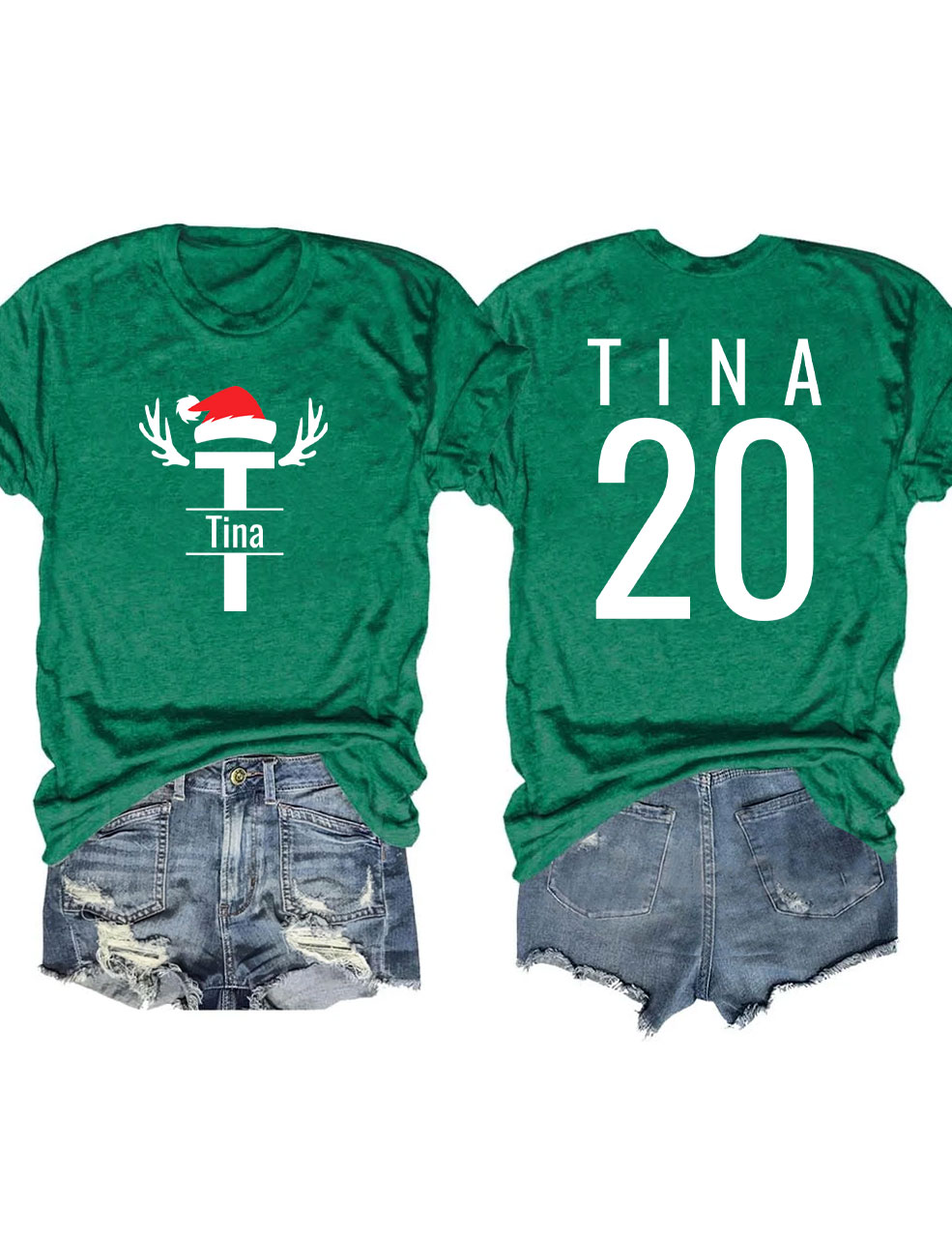 Custom Christmas Sport T-shirt