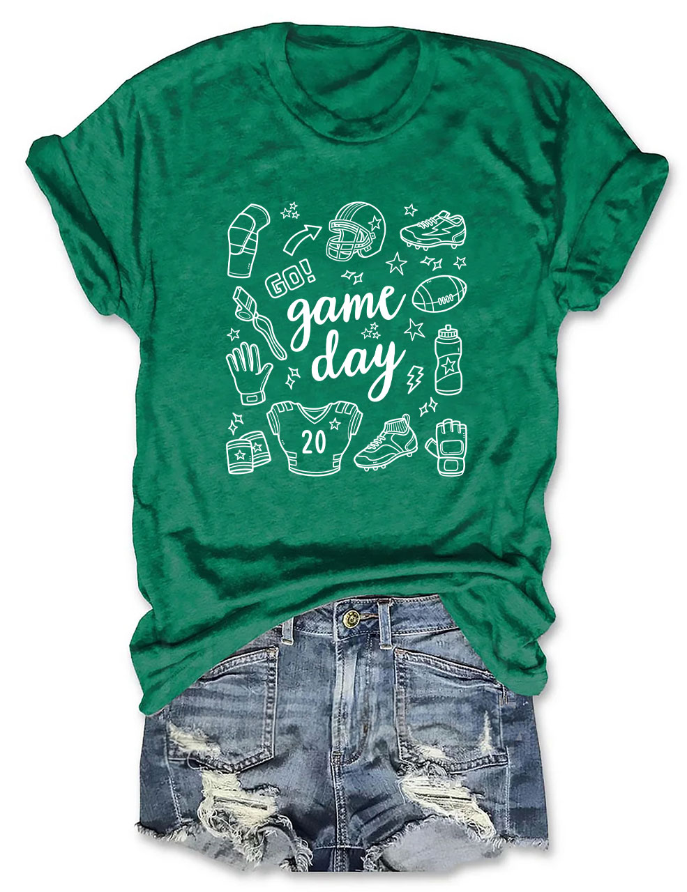 Game Day Custom Football T-shirt