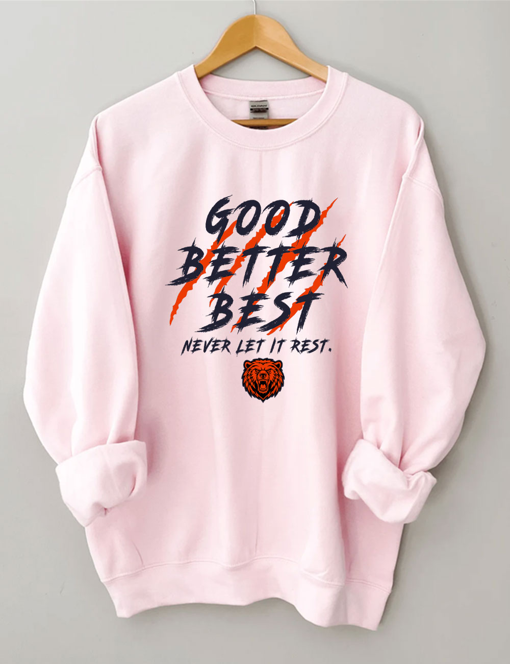 Chicago Football Good Better Best Funny Sweatshirt