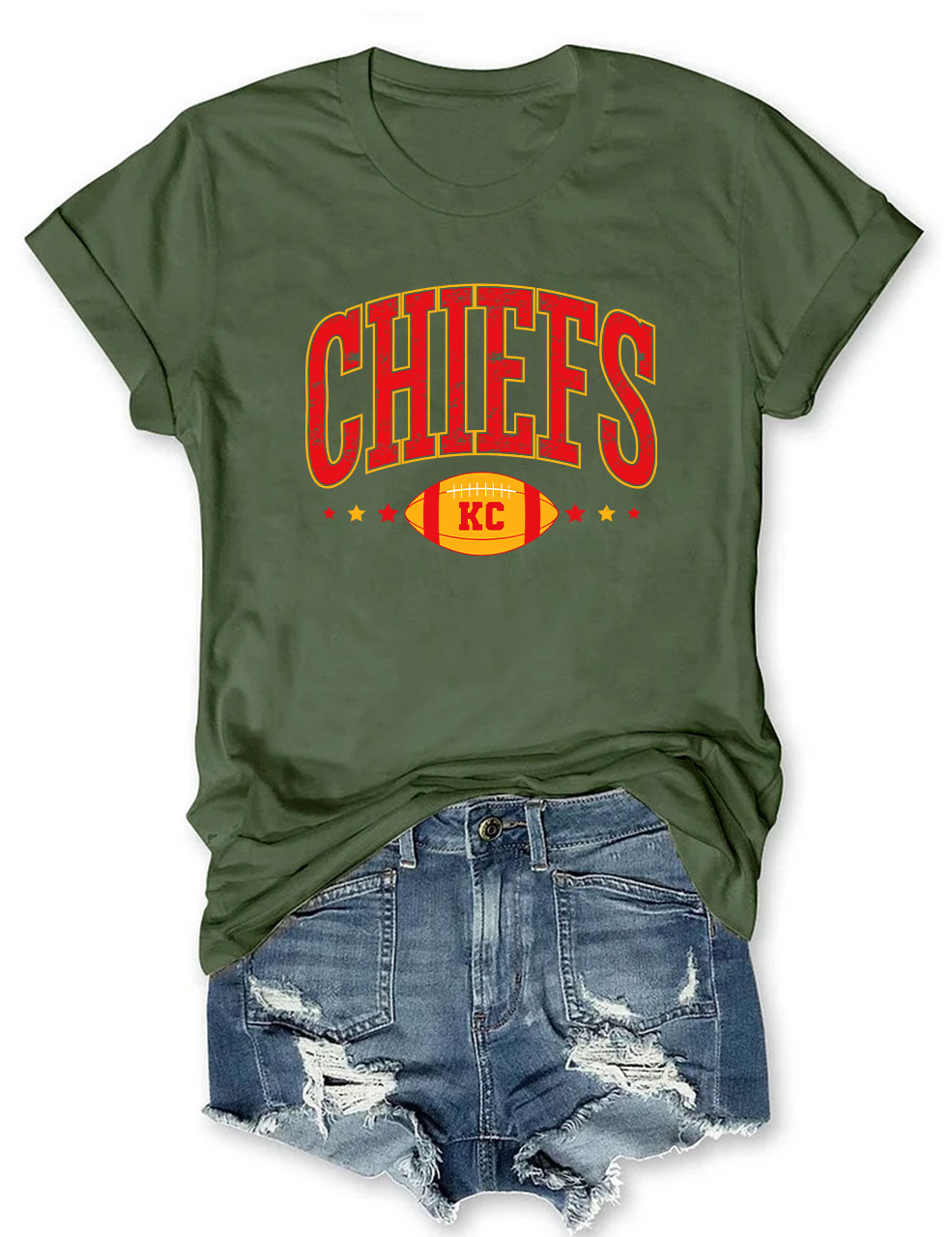 Chiefs KC Footbal T-Shirt