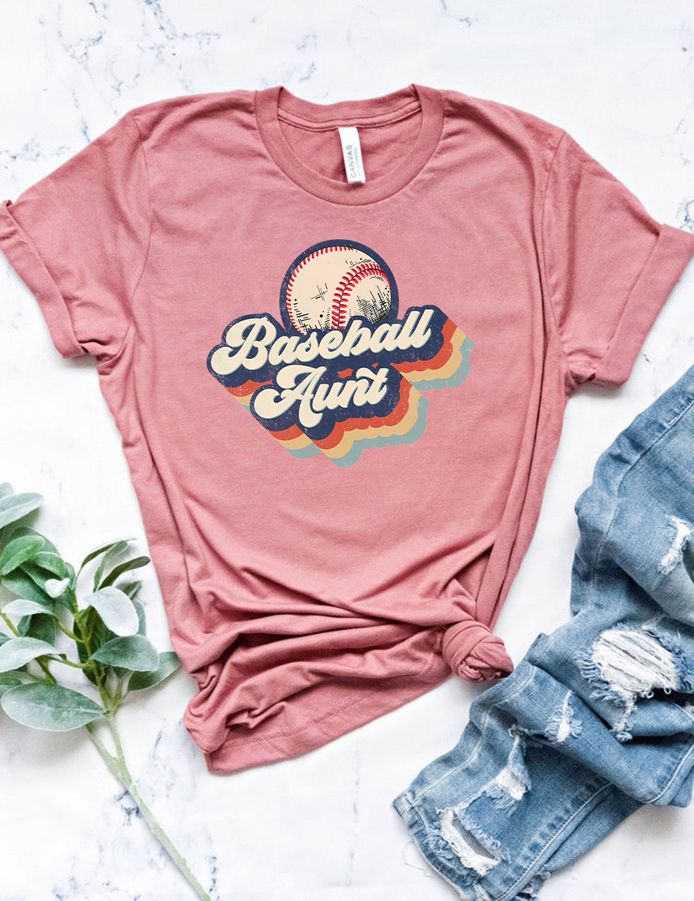 Baseball Aunt T-shirt