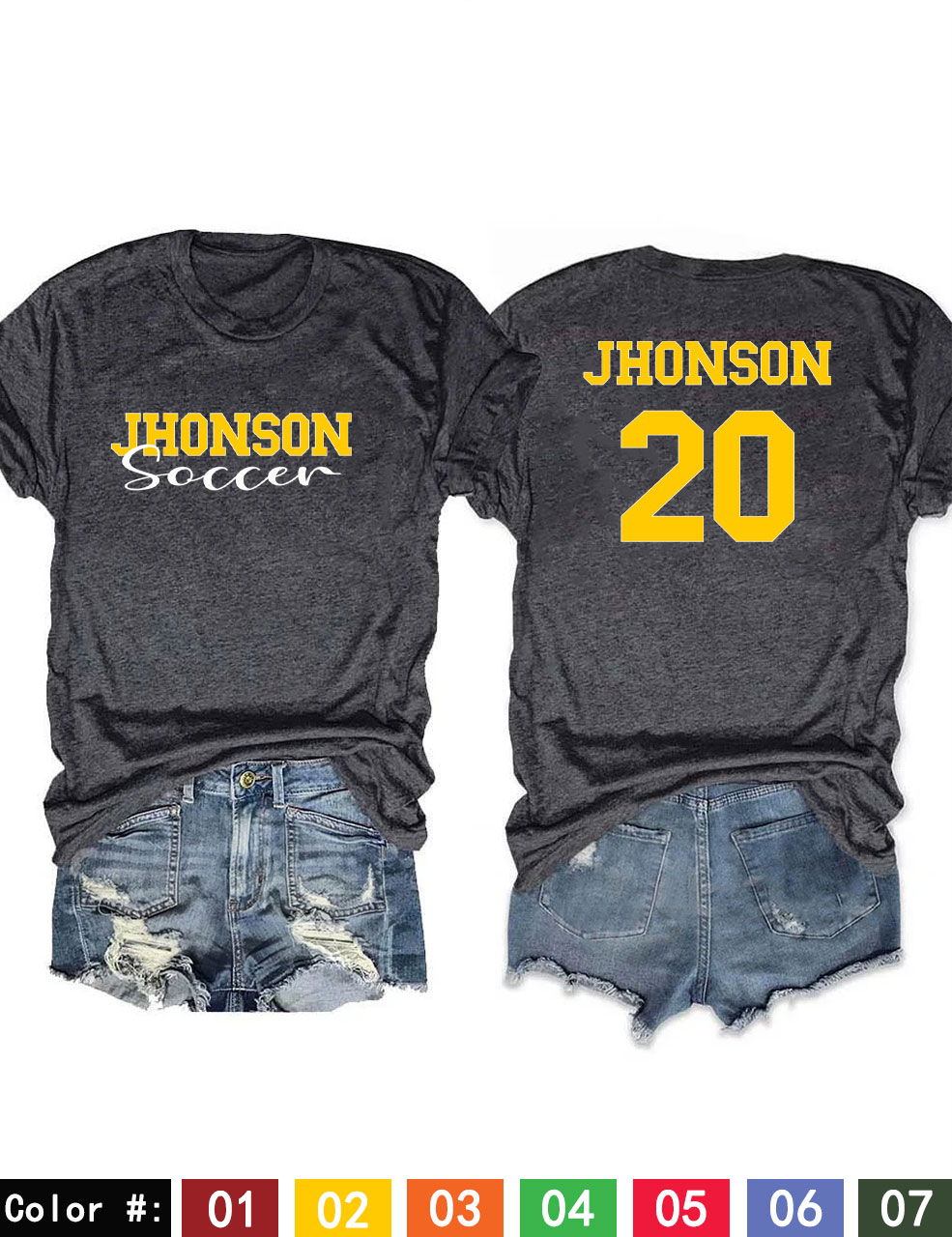 Custom Soccer T-shirt