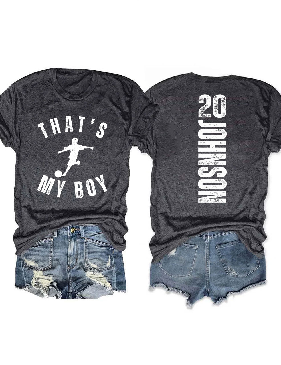 Custom That's My Boy Soccer T-shirt