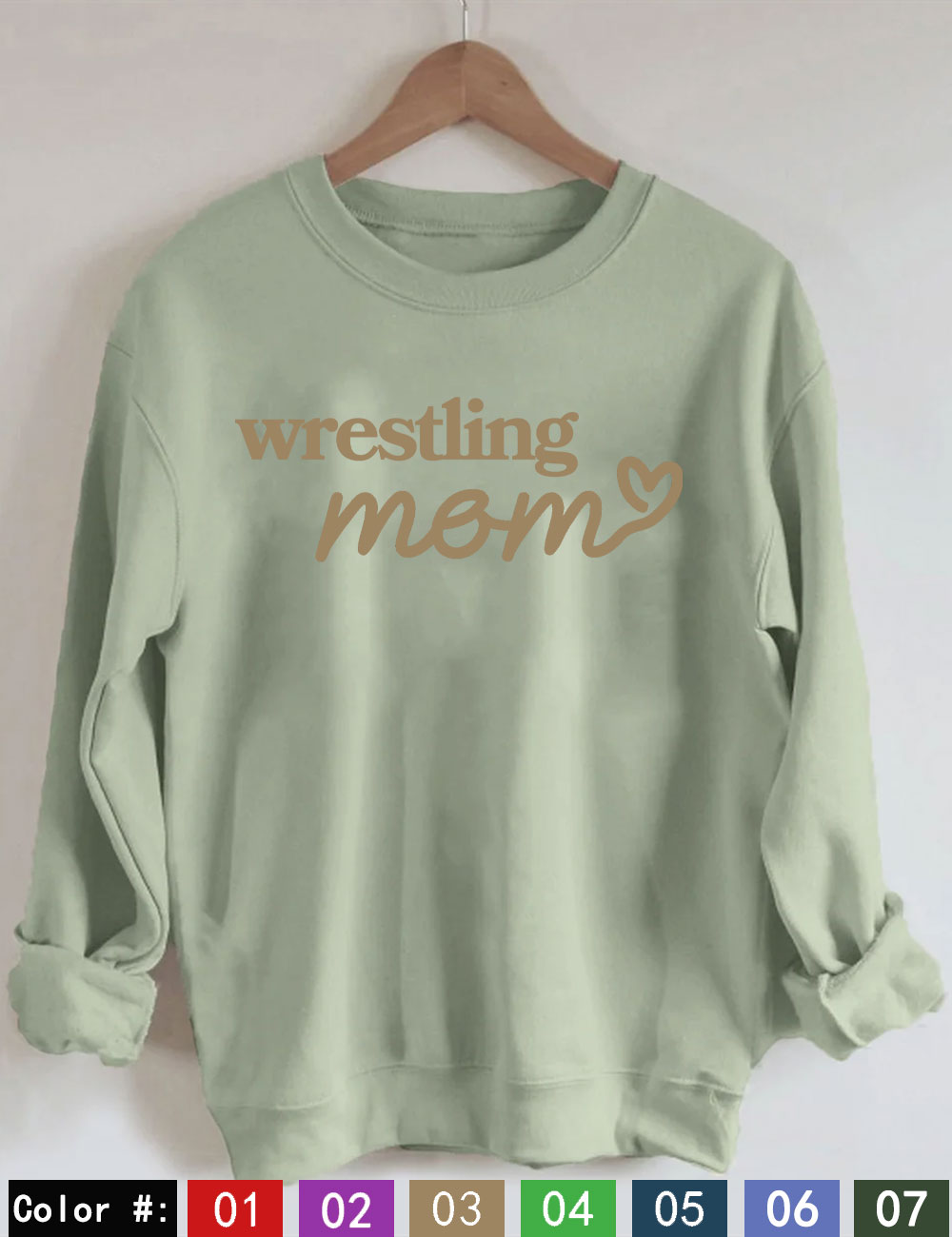 Custom Wrestling Mom Sweatshirt