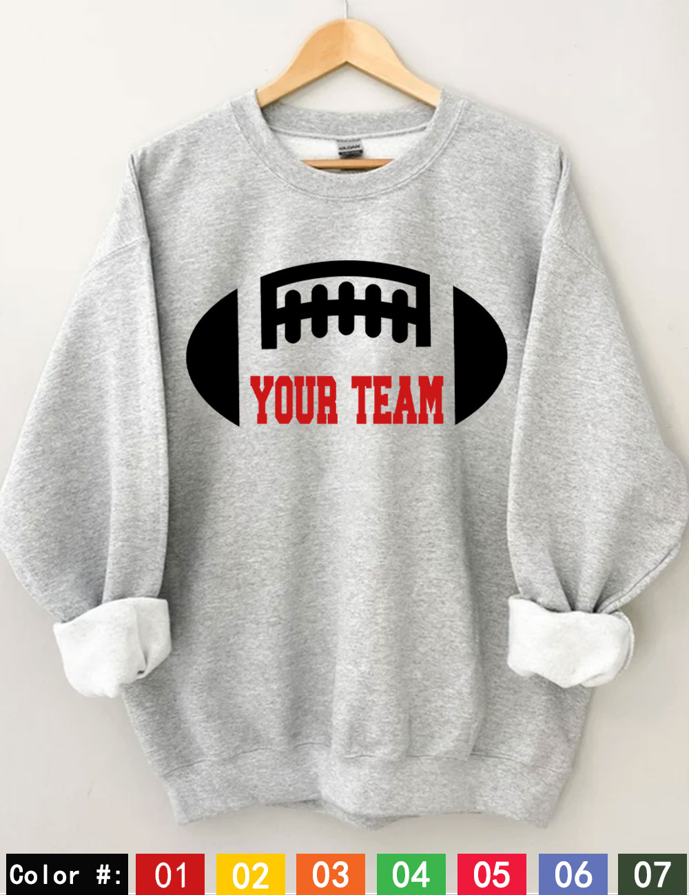 Football Custom Sweatshirt