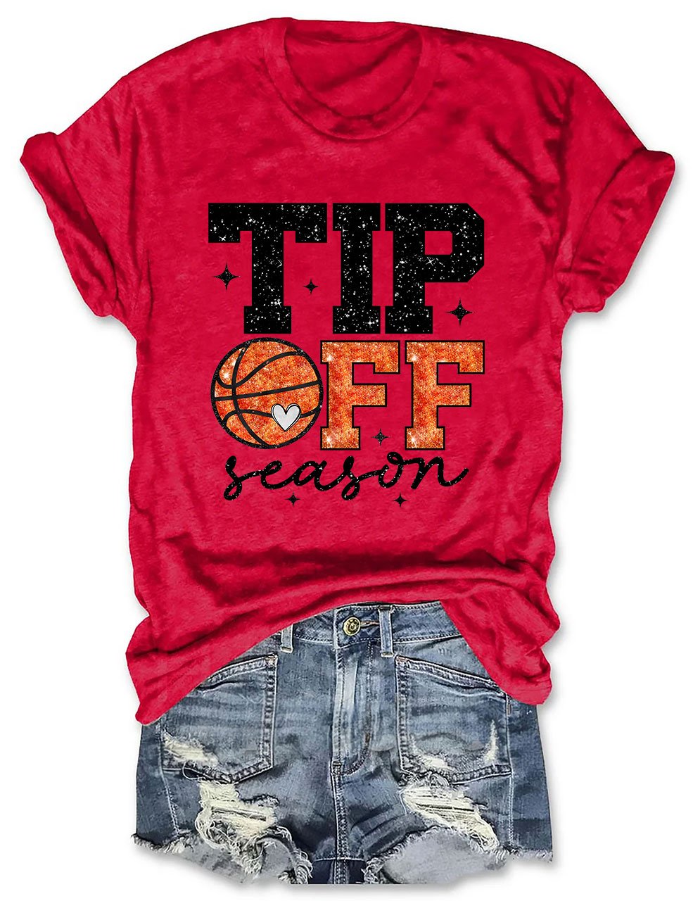 Tip Off Season Basketball T-shirt