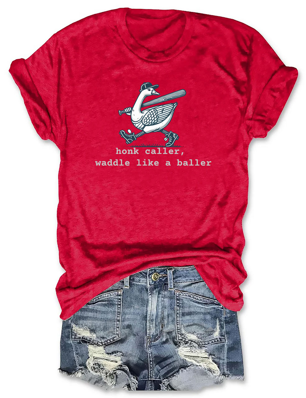 Baseball Silly Goose T-shirt