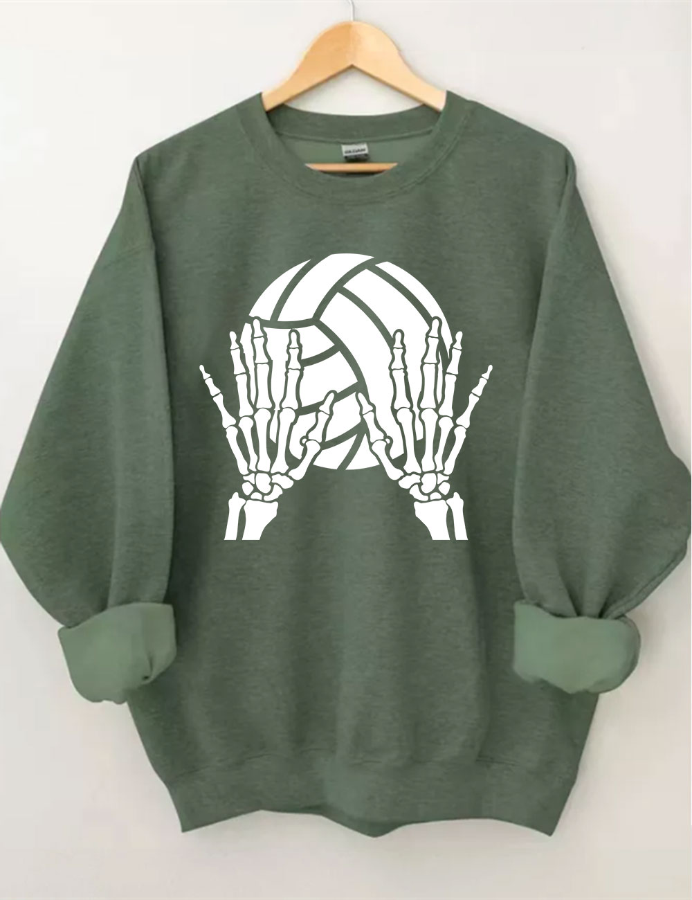 Volleyball Skeleton Hands Sweatshirt
