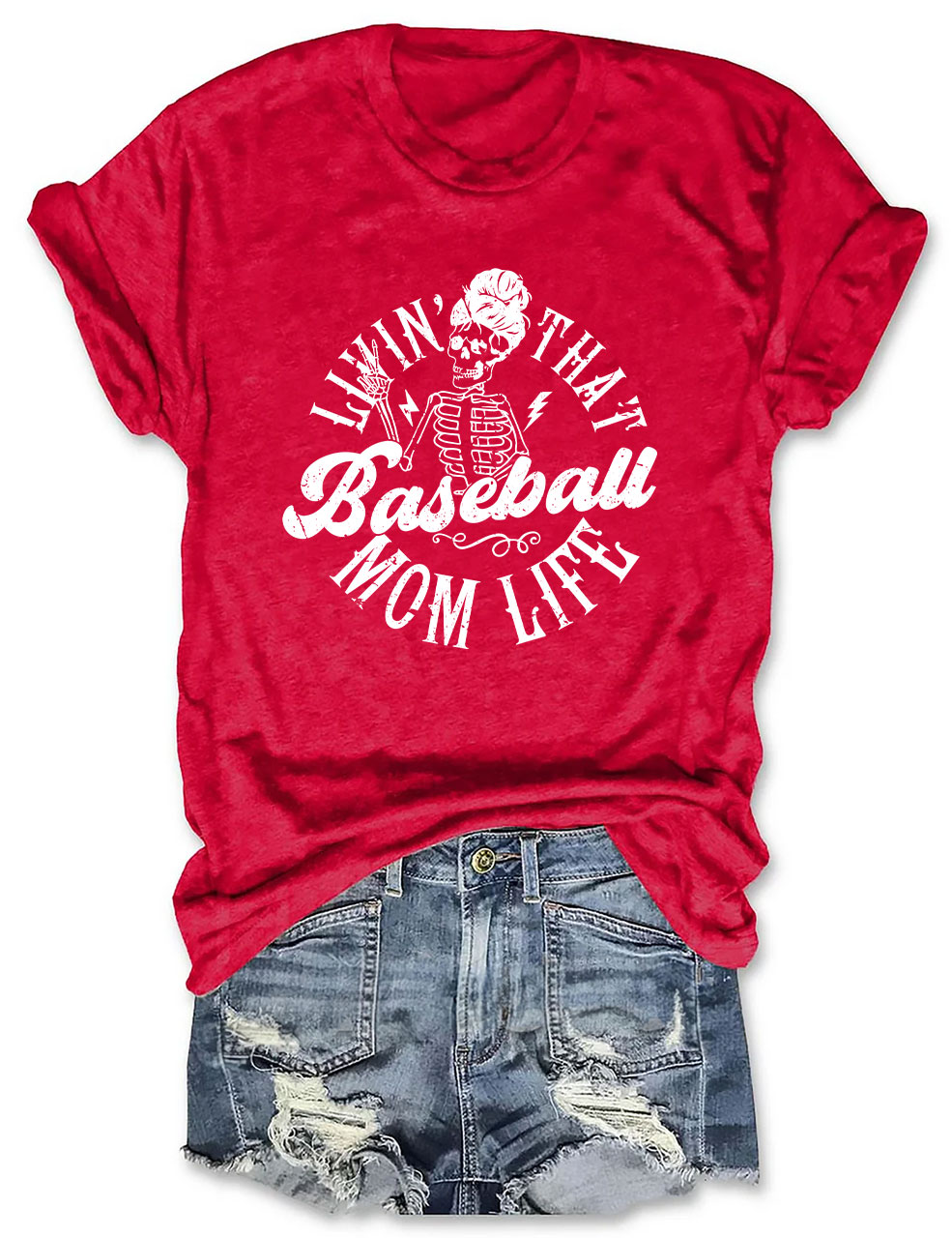Livin' That Baseball Mom Life T-shirt