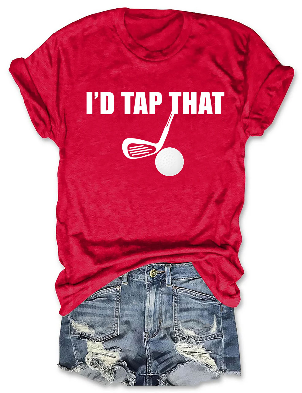 I'd Tap That Funny Golfing T-shirt