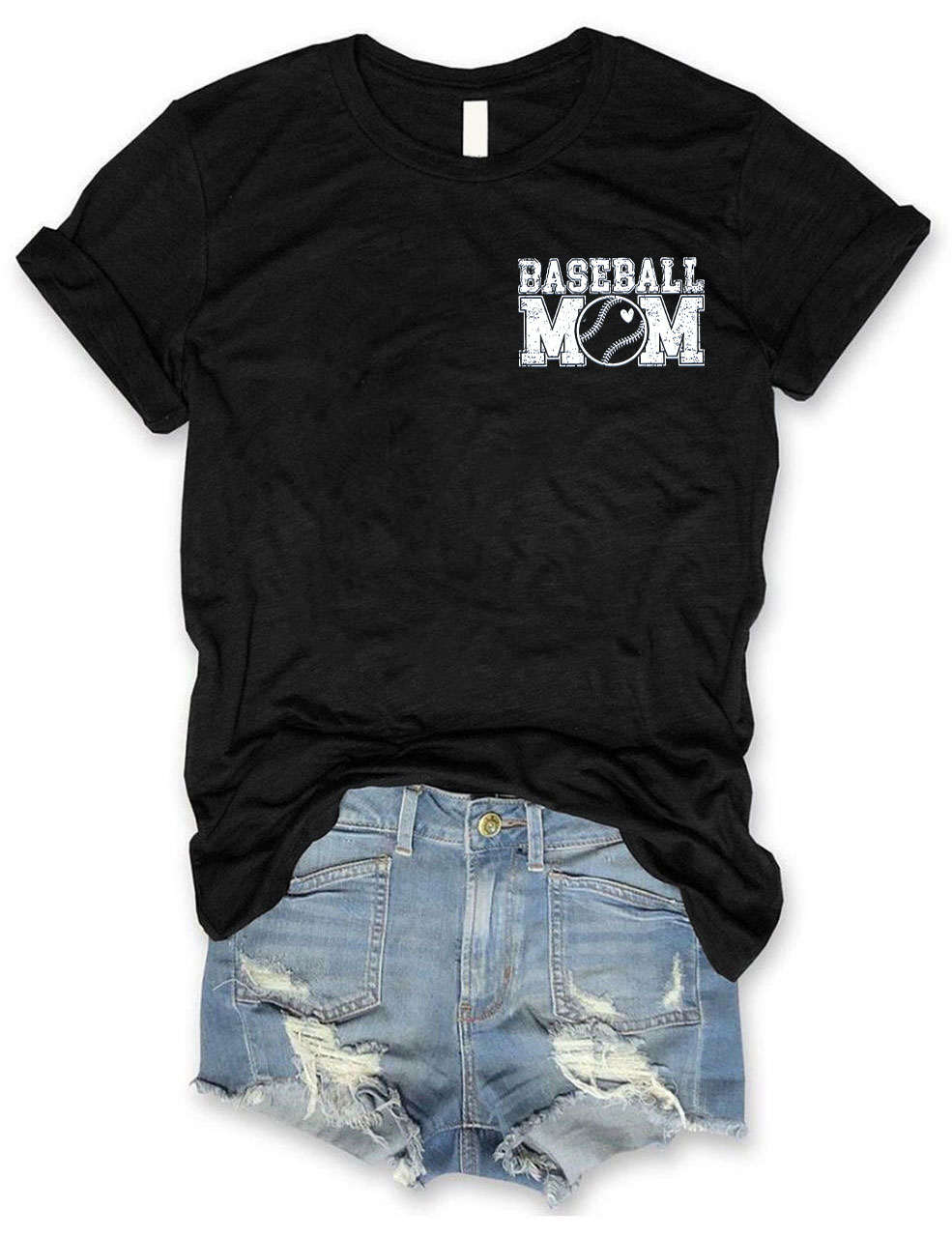 Custom Baseball Mom T-Shirt