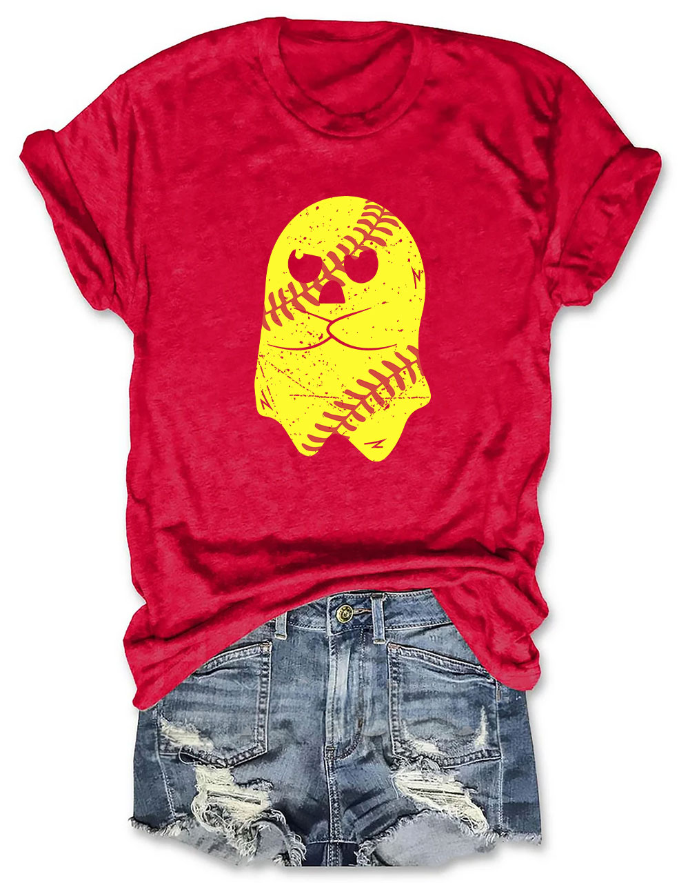 Softball Ghost T-Shirt