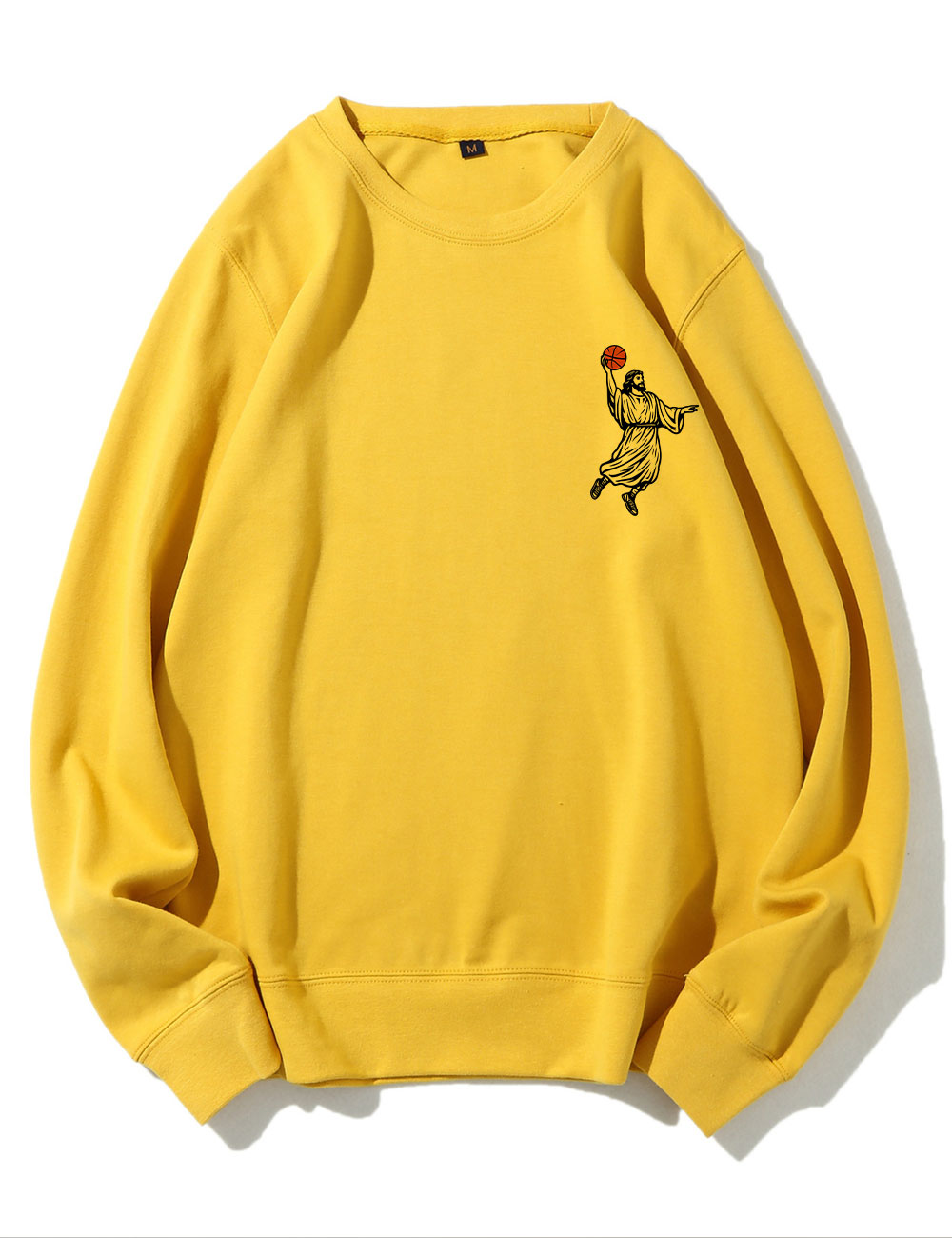 He is Rizzin Funny Jesus Playing Basketball Sweatshirt