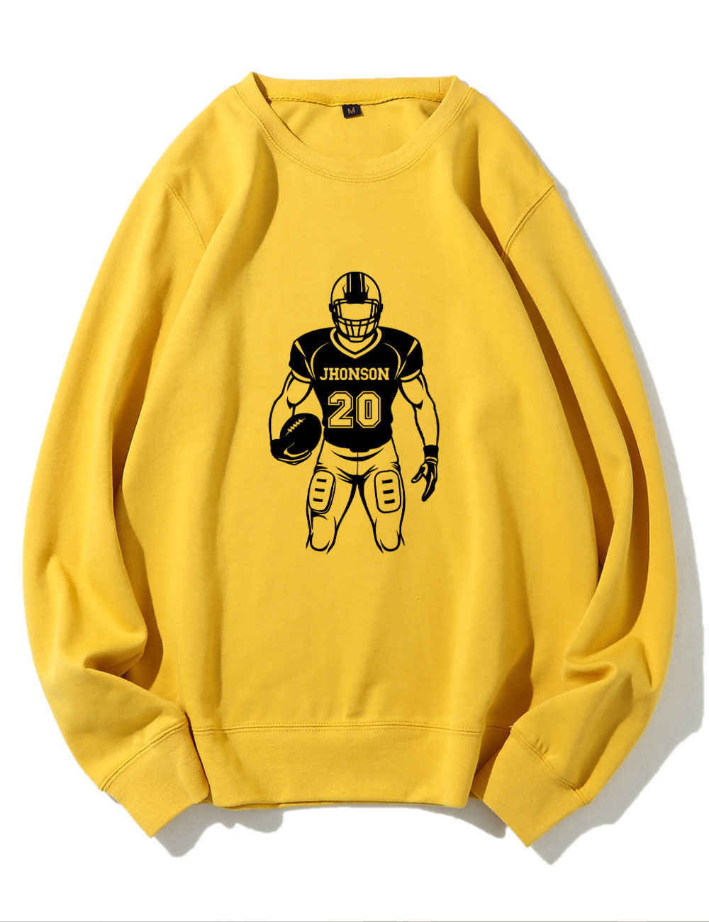 Custom Football Player Sweatshirt